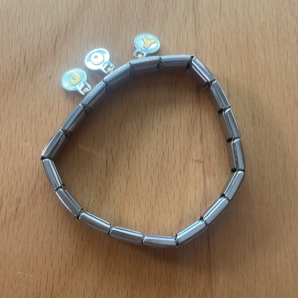 NOMINATION stainless steel with gold bracelet. - Picture 3 of 4